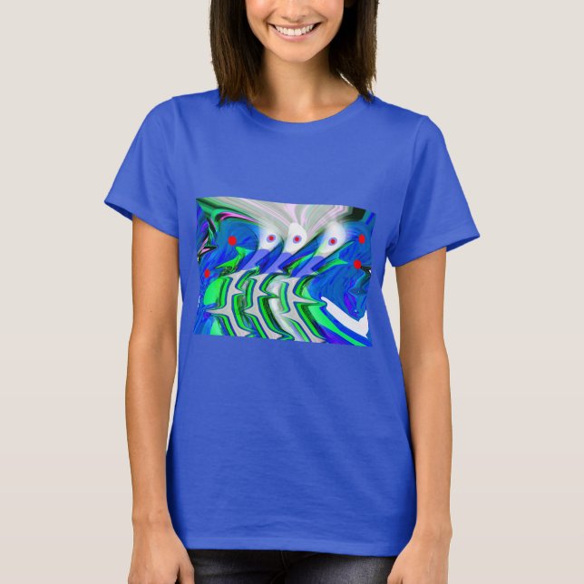 Camiseta Moda de arte bonita (Anverso)