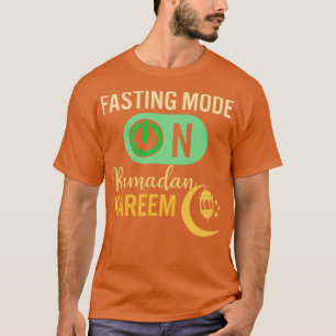 Camiseta Moda de ayuno de Ramadán en Feliz Ramadán Musulman