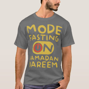 Camiseta Moda de ayuno de Ramadán en Feliz Ramadán Musulman