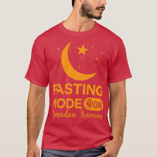 Camiseta Moda de ayuno de Ramadán en Feliz Ramadán Musulman