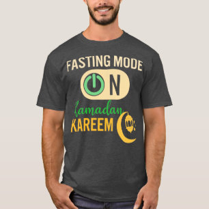 Camiseta Moda de ayuno de Ramadán en Feliz Ramadán Musulman