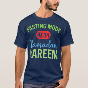Camiseta Moda de ayuno de Ramadán en Feliz Ramadán Musulman