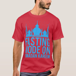 Camiseta Moda de ayuno de Ramadán en Feliz Ramadán Musulman