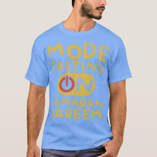 Camiseta Moda de ayuno de Ramadán en Feliz Ramadán Musulman