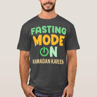 Camiseta Moda de ayuno de Ramadán en Feliz Ramadán Musulman