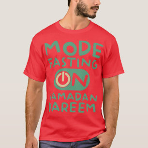 Camiseta Moda de ayuno de Ramadán en Feliz Ramadán Musulman