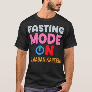 Camiseta Moda de ayuno de Ramadán en Feliz Ramadán Musulman