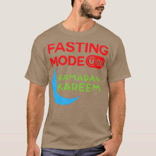 Camiseta Moda de ayuno de Ramadán en Feliz Ramadán Musulman