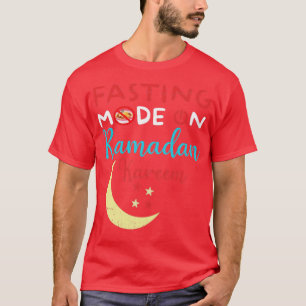 Camiseta Moda de ayuno de Ramadán en Feliz Ramadán Musulman