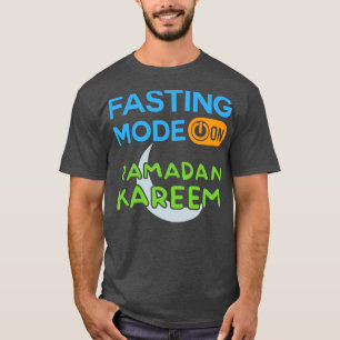 Camiseta Moda de ayuno de Ramadán en Feliz Ramadán Musulman