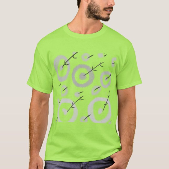 Camiseta Moda DE ESTILO MÍNIMO MODERNO MONOGRAM ELEGANTE SI (Anverso)