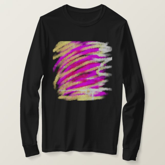Camiseta Moda DE ESTILO MÍNIMO MODERNO MONOGRAM ELEGANTE SI (Anverso del diseño)