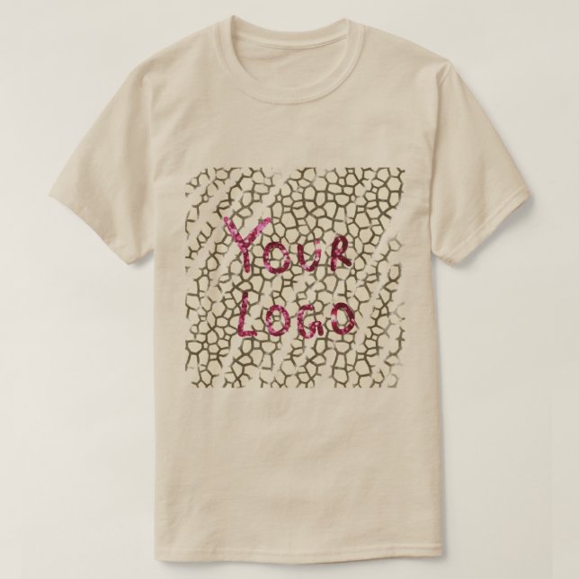 Camiseta Moda DE ESTILO MÍNIMO MODERNO MONOGRAM ELEGANTE SI (Diseño del anverso)