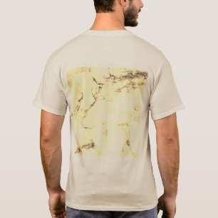 Camiseta Moda DE ESTILO MÍNIMO MODERNO MONOGRAM ELEGANTE SI