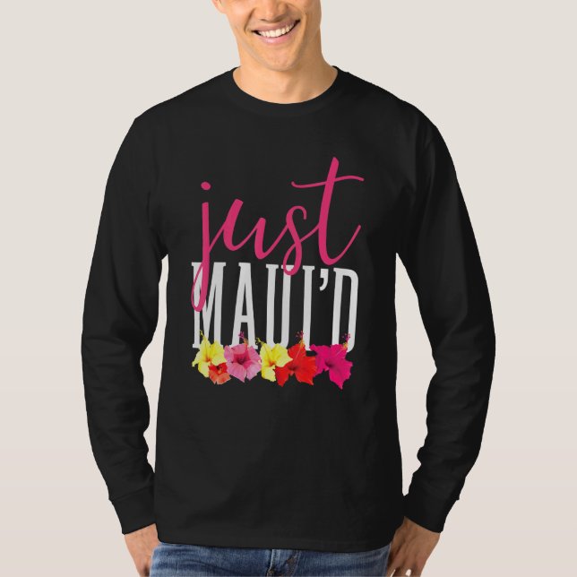 Camiseta Moda de honor de recién casados recién casados Mau (Anverso)