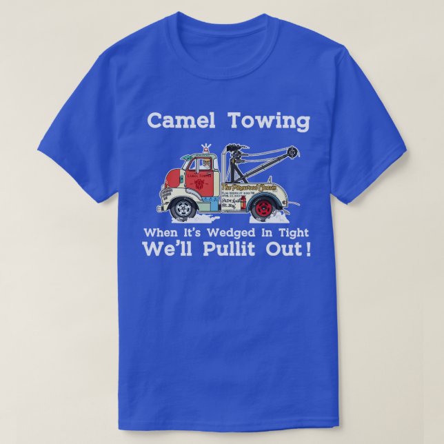Camiseta Moda De Humor Para Adultos Graciosa De Towing 2023 (Diseño del anverso)