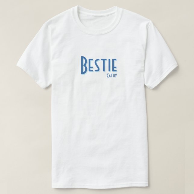 Camiseta Moda de la ciudad Bestie (Diseño del anverso)