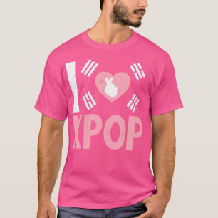 Camiseta Moda de Lightsticks K-Pop para fans de K-Dra corea
