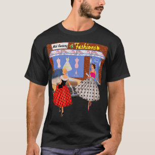 Camiseta Moda de los años 1950 