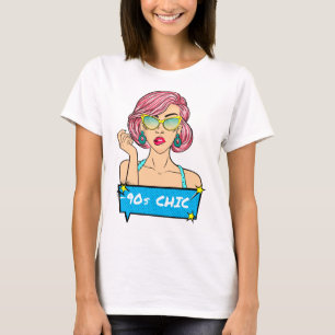 Camiseta moda de los años 90