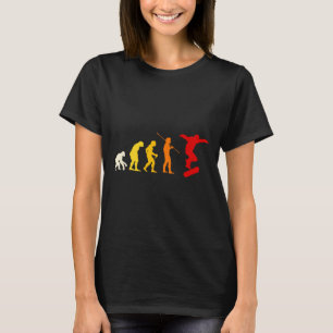Camiseta Moda de monopatín Regalo de patinador Adolescentes