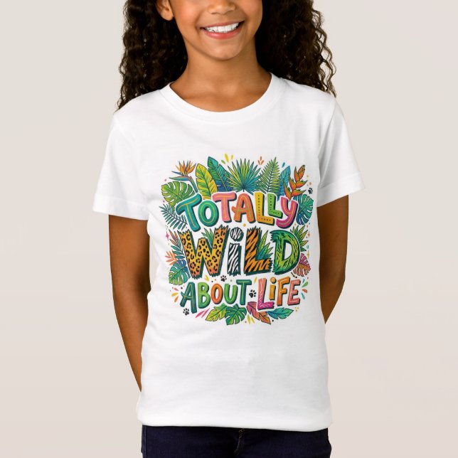 Camiseta Moda de Niña (Anverso)