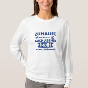 Camiseta Moda de origen Anclaje de Alemania del Norte Mar B