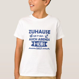 Camiseta Moda de origen Anclaje de Alemania del Norte Mar B