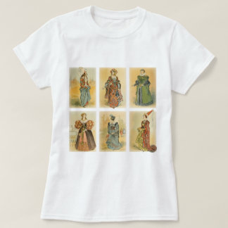 Camiseta Moda de París del vintage - medieval