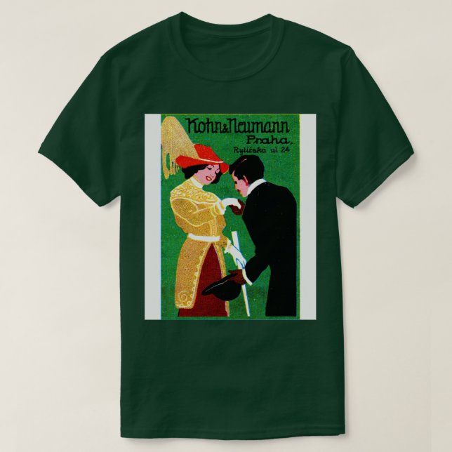 Camiseta Moda de Praga 1905 (Diseño del anverso)