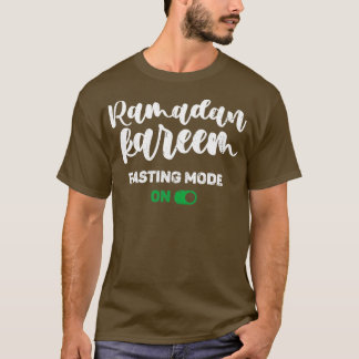 Camiseta Moda de Ramadán ayuno en feliz Ramadán1