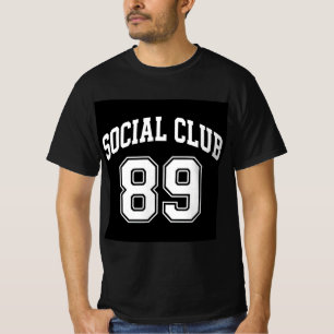 Camiseta Moda de ropa de calle Social Club 89