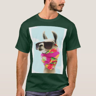 Camiseta Moda de vacaciones Lama 2