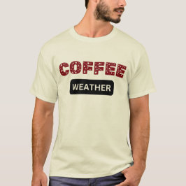 Camiseta Moda del tiempo del café, regalo de cumpleaños par