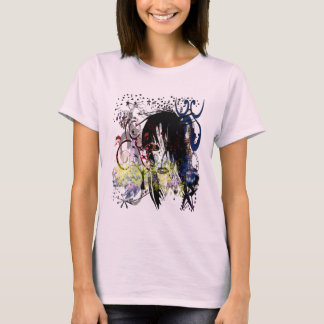 Camiseta Moda Diva Swirled