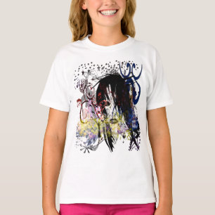 Camiseta Moda Diva Swirled