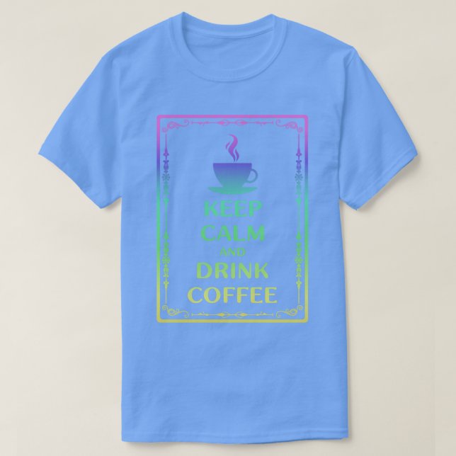 Camiseta Moda divertida de Coffee Quote (Diseño del anverso)