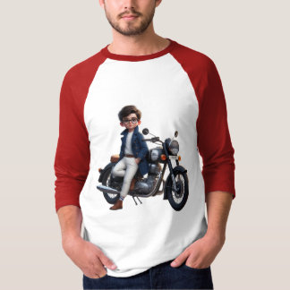 Camiseta Moda en estilo: Enfatiza el aspecto elegante