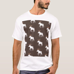 Camiseta Moda escandinava: Vintage patrones sin foco