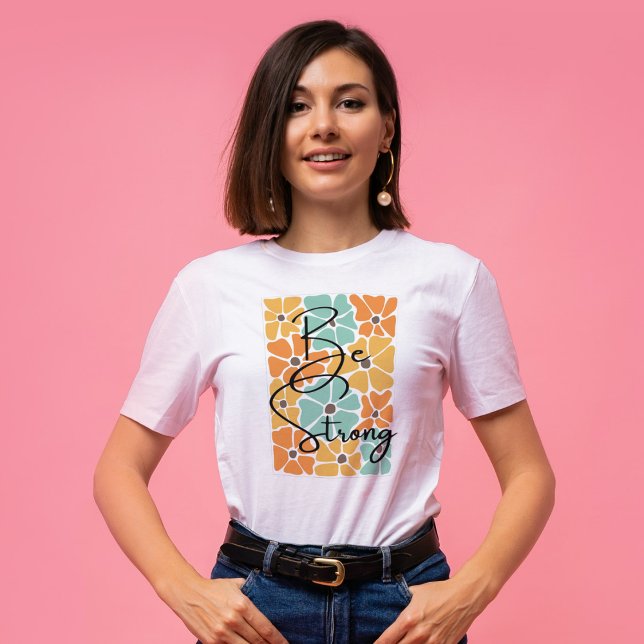 Camiseta Moda Fuerte Resumen Cita De Positividad Moderna (Subido por el creador)