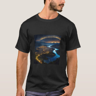 Camiseta Moda galáctica: Tema del espacio personalizado