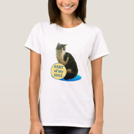 Camiseta Moda Gato Lindo