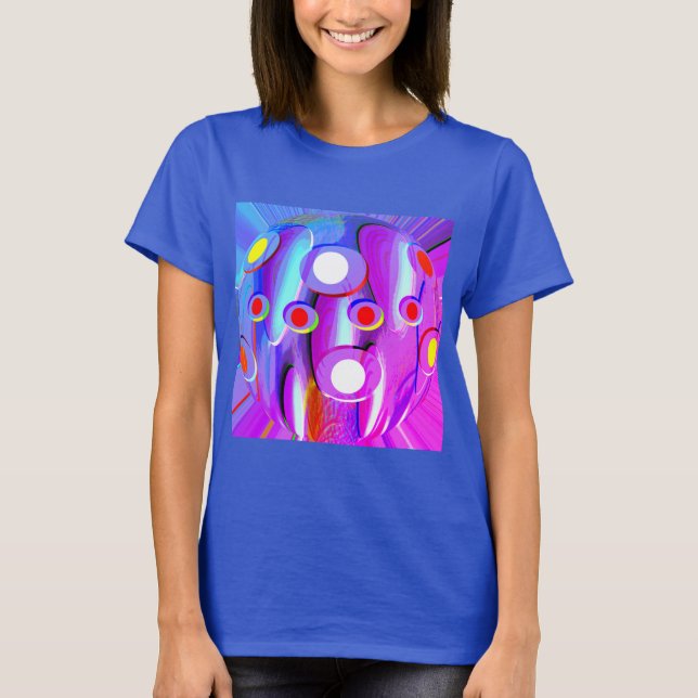Camiseta moda globo de Navidad (Anverso)