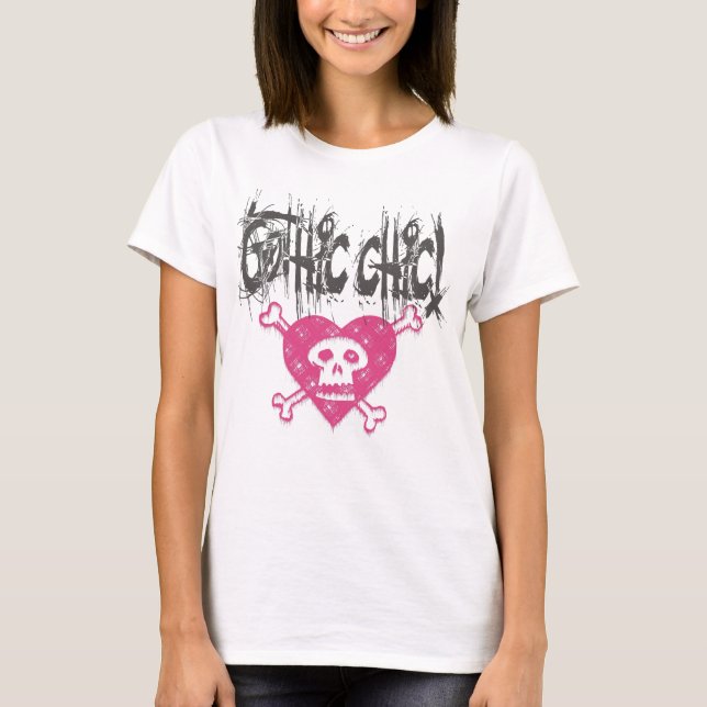 Camiseta Moda gótica (Anverso)