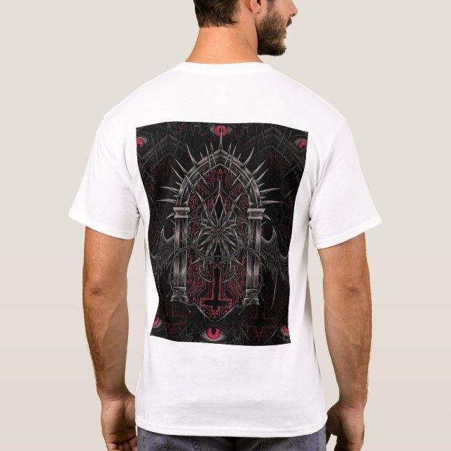 Camiseta moda gótica (Reverso)