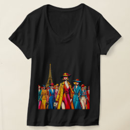 Camiseta Moda hacia adelante