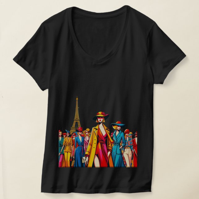 Camiseta Moda hacia adelante (Distribución )