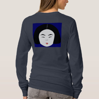 Camiseta Moda High-End Daily Make-up Marina Rutinaria Azul