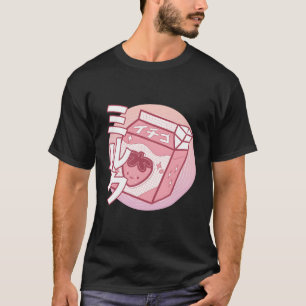Camiseta Moda Japonesa Suave Grunge Kawaii Pastel Goth