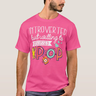 Camiseta Moda K-Pop Para Los Fanáticos De La Mercadería De 
